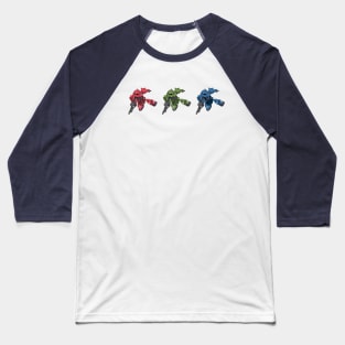 Zaku Trio Baseball T-Shirt